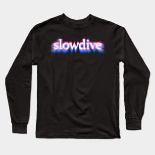 slowdive - shoegaze glitch Long Sleeve T-Shirt